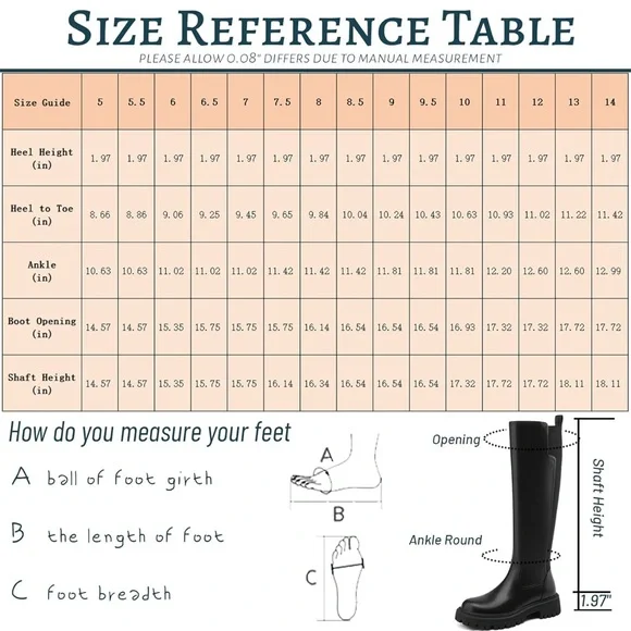 Taupe Khaki Women's Knee High Boots Chunky Platform Lug Sole Tall Riding Stretch - Picture 6 of 6